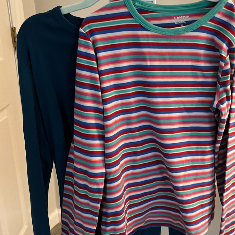 2 lands end shirts discounted price bundle